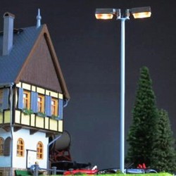 Farola LED doble Premium LD673-H0 MDT Models Escala H0