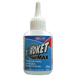 Pegamento cianocrilato Roket Max AD45 Deluxe Materials