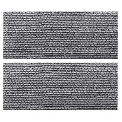 2 Placas flexibles, piedra natural 272650 Faller Escala N