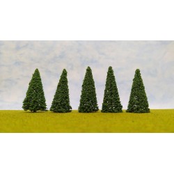 5 abetos de 8 cm 594 Aneste