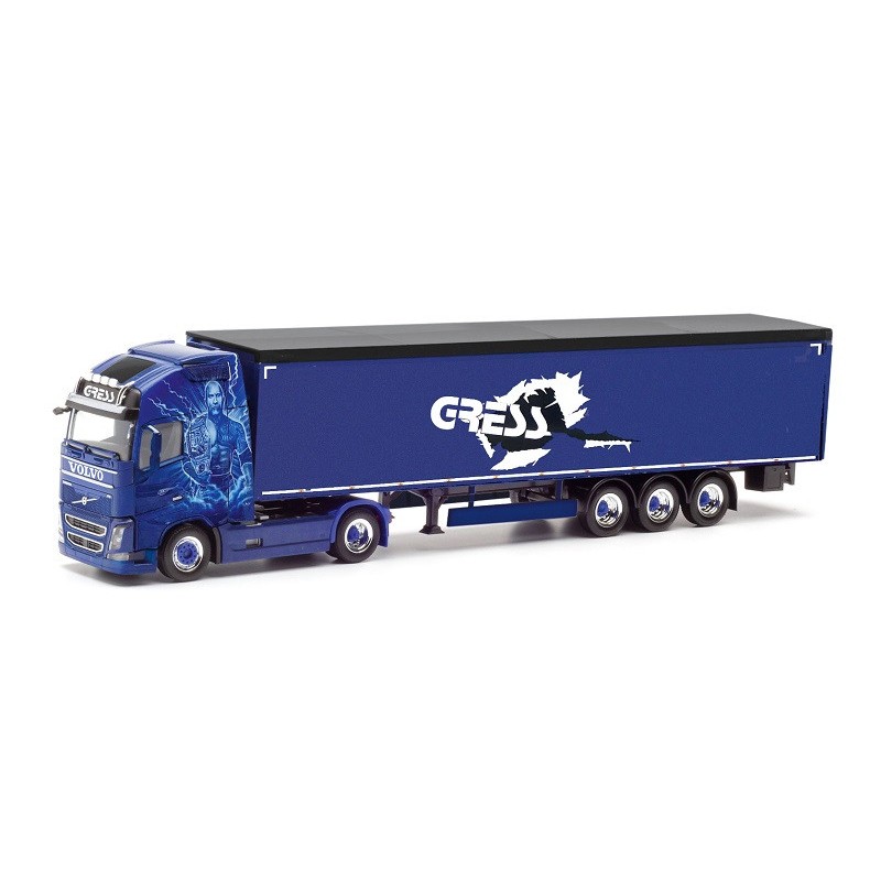 Volvo FH Gl. XL "Helmut Gress Transporte" 312219 Herpa Escala H0