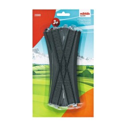 2 cruces de vias Marklin My World 23303 Escala H0