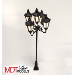 Farola LED con 5 faroles Premium LD690-H0 MDT Models Escala H0