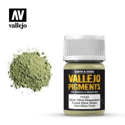 Pigmento Verde Oliva Desgastado 35 ml. 73122 Vallejo