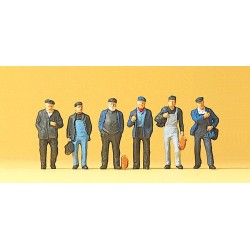 Obreros 10350 Preiser Escala H0