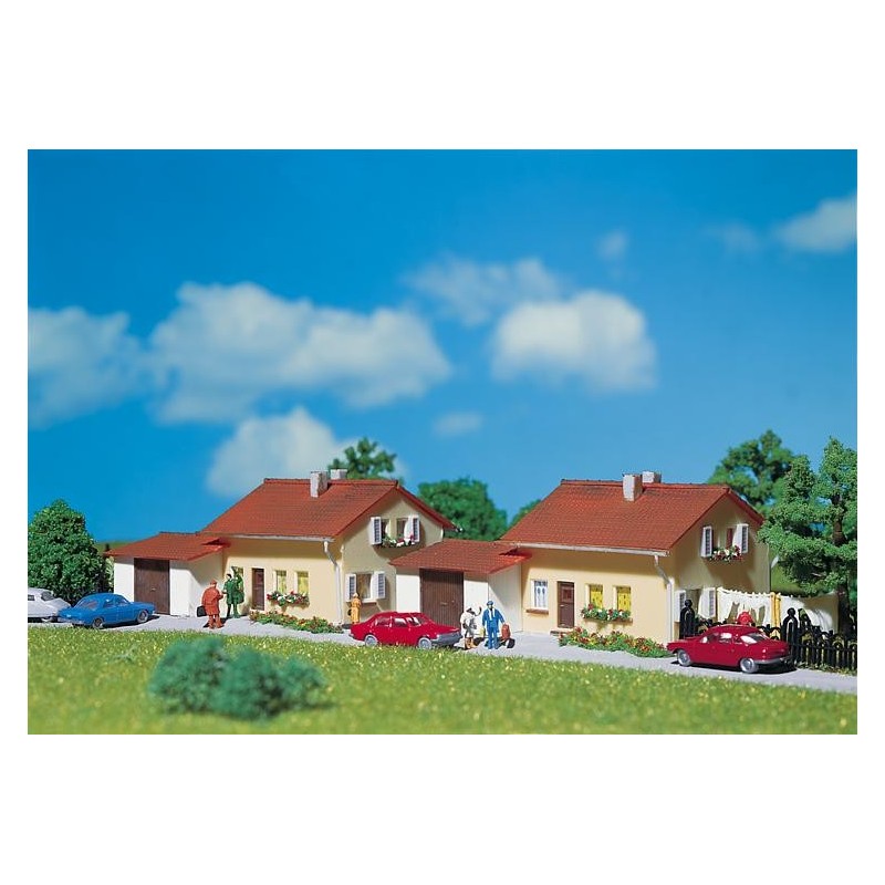 2 casitas 232222 Faller Escala N