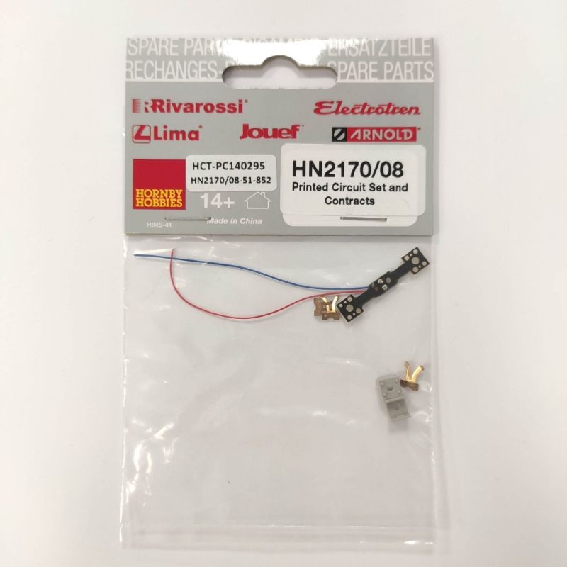 Set circuito impreso y contactos HN2170/08 para Mikado Arnold