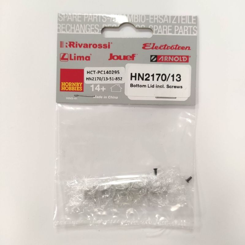 Tapa de chasis con tornillos HN2170/13 para Mikado Arnold Escala N