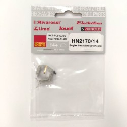 Set biseles (sin ruedas) HN2170/14 para Mikado Arnold Escala N