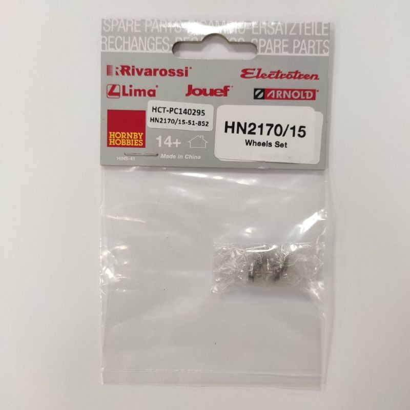 Set de ruedas HN2170/15 para Mikado Arnold Escala N