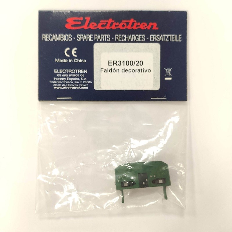 Faldón decorativo ER3100/20 para 321 Electrotren Escala H0