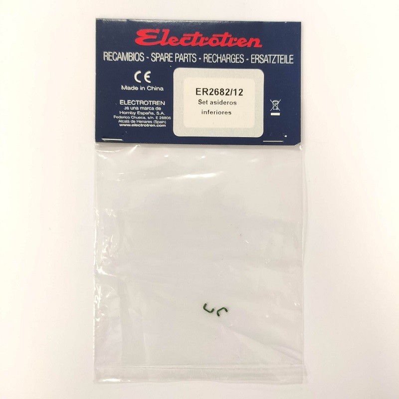 Set asideros inferiores ER2682/12 para 269 Electrotren Escala H0
