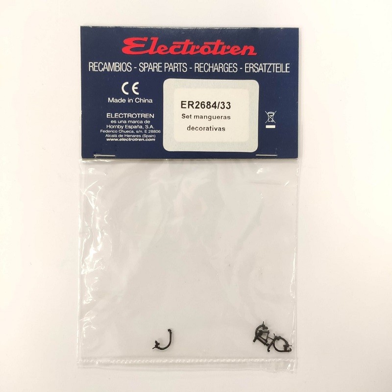 Set mangueras decorativas ER2684/33 para 269 Electrotren Escala H0