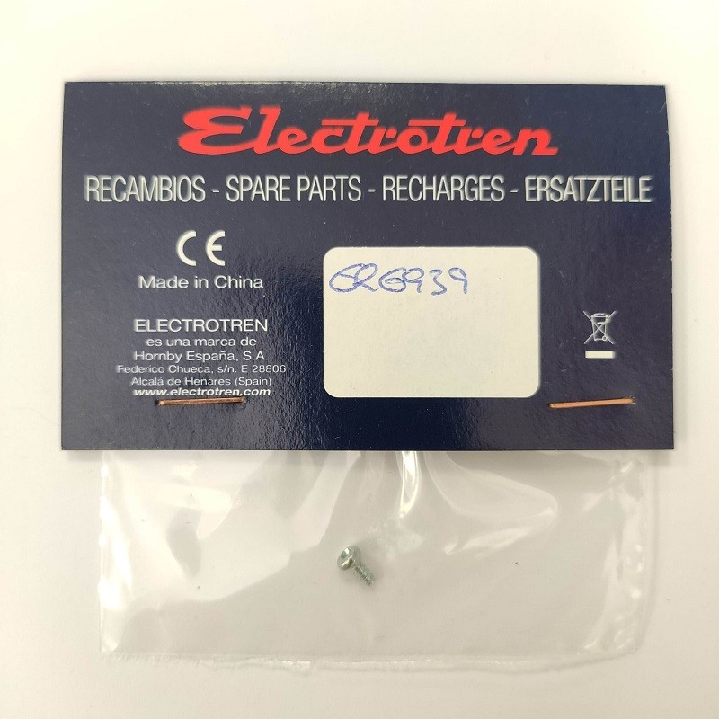 Tornillo ER6939 para 269 Electrotren Escala H0
