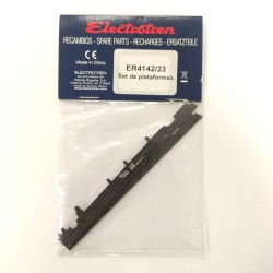 Set de plataformas ER4142/23 para Mikado Electrotren Escala H0