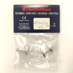 Ruedas delanteras DC ER4142/34 para Mikado Electrotren Escala H0