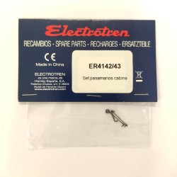 Set pasamanos cabina ER4142/43 para Mikado Electrotren Escala H0