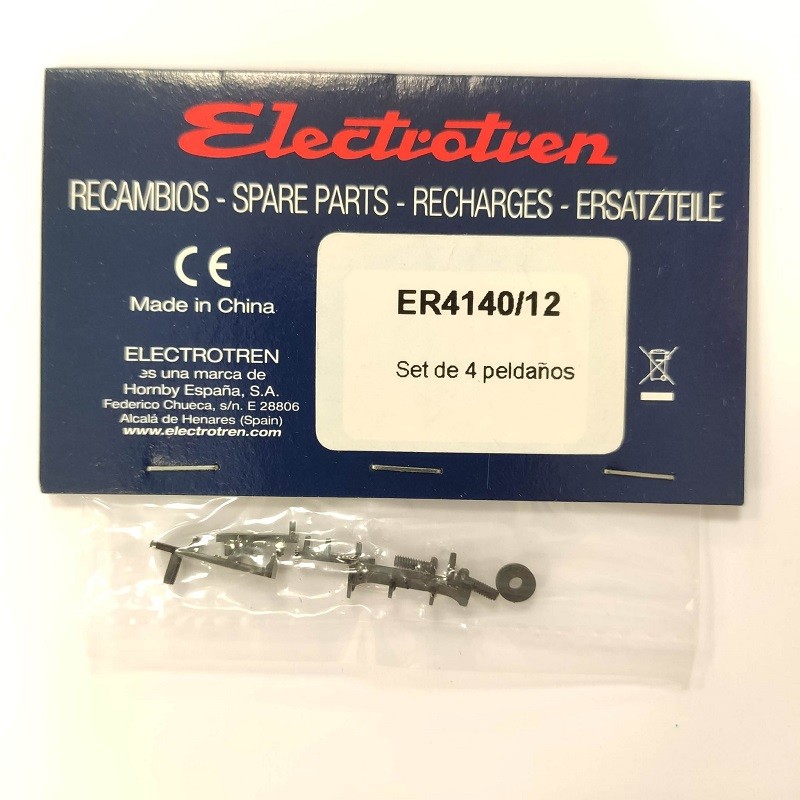 Set de 4 peldaños ER4140/12 para Mikado Electrotren Escala H0