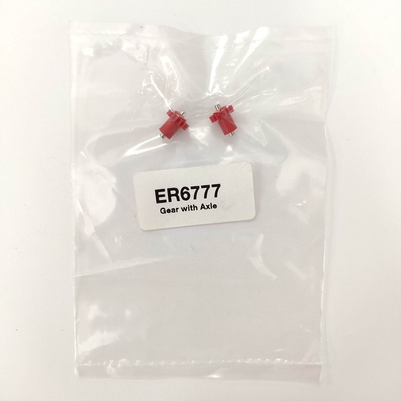 Engranajes con eje ER6777 para 276 Alsthom Electrotren Escala H0