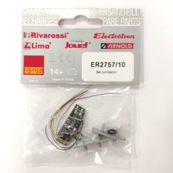 Set iluminación ER2757/10 para 277 Electrotren Escala H0