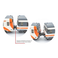 Automotor 596 Tamagochi RENFE HE2504A Electrotren Escala H0