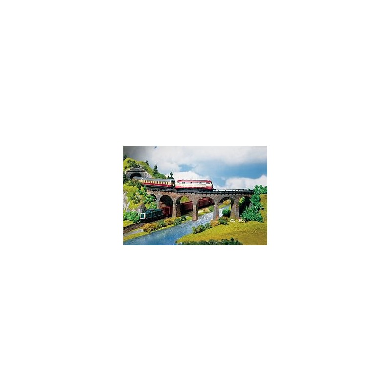 2 Puentes viaductos en curva 222586 Faller Escala N