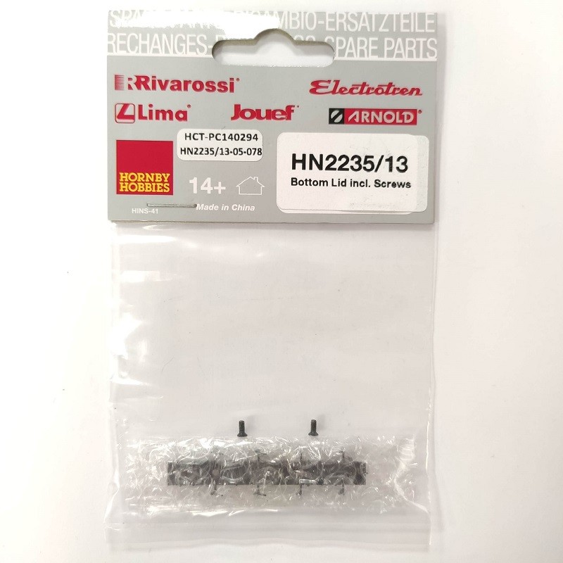 Tapa de chasis con tornillos HN2235/13 para Mikado Arnold