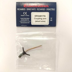 Brazo enganche con cable corto ER34017A para 592 "Camello" Electrotren Escala H0