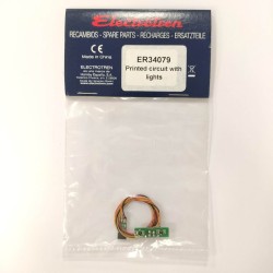 Circuito impreso PCB con luces ER34079 para 592 "Camello" Electrotren Escala H0