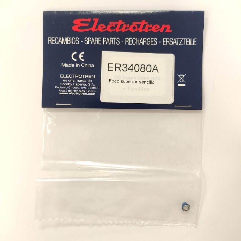 Foco superior sencillo ER34080A para 592 "Camello" Electrotren Escala H0