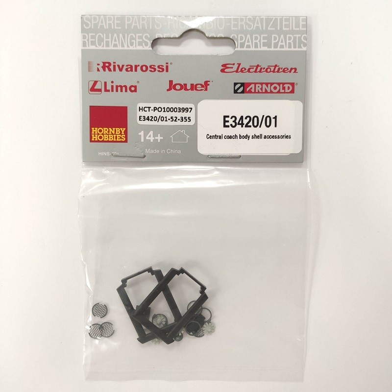 Accesorios carrocería coche central E3420/01 para 592 "Camello" Electrotren Escala H0