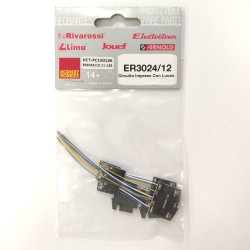 Circuitos impresos con luces ER3024/12 para 278 "Panchorga" Electrotren Escala H0