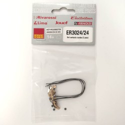 Set contacto ruedas (2 pzas) ER3024/24 para 278 "Panchorga" Electrotren Escala H0