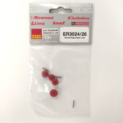 Set de engranajes y ejes ER3024/26 para 278 "Panchorga" Electrotren Escala H0