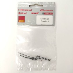 Tuberías Set 6 ER4156/25 para 141 Mikado Electrotren Escala H0