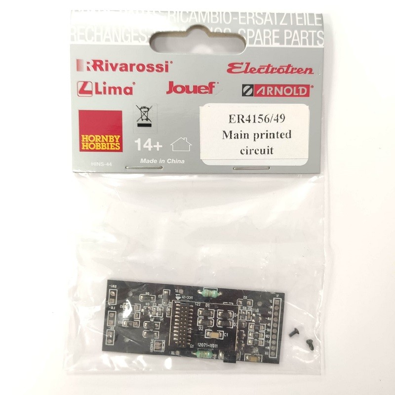 Circuito impreso principal PCB ER4156/49 para Mikado Electrotren Escala H0