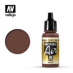 Pintura Acrílica, RAL8012 Rotbraun 71271 Vallejo, Model Air, 17ml.