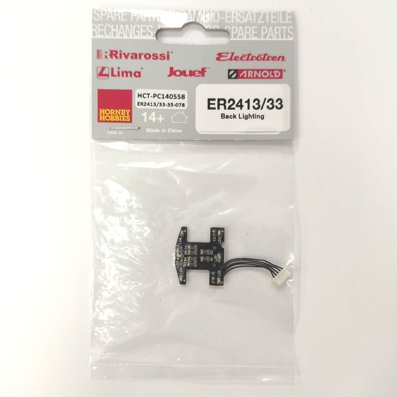 Iluminación trasera ER2413/33 para 316-318 Electrotren Escala H0