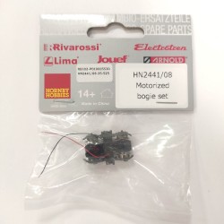 Bogie motor completo gris HN2441/08 para la UT440 Arnold Escala N