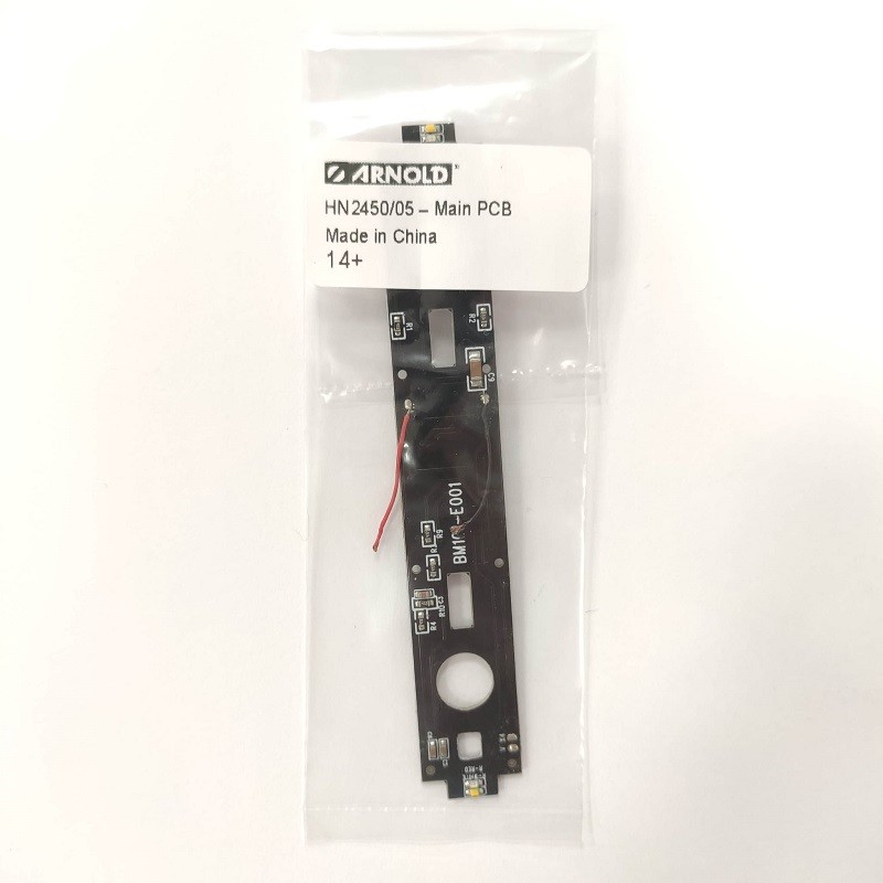 Circuito impreso PCB HN2450/05 para la locomotora 252 RENFE Arnold Escala N