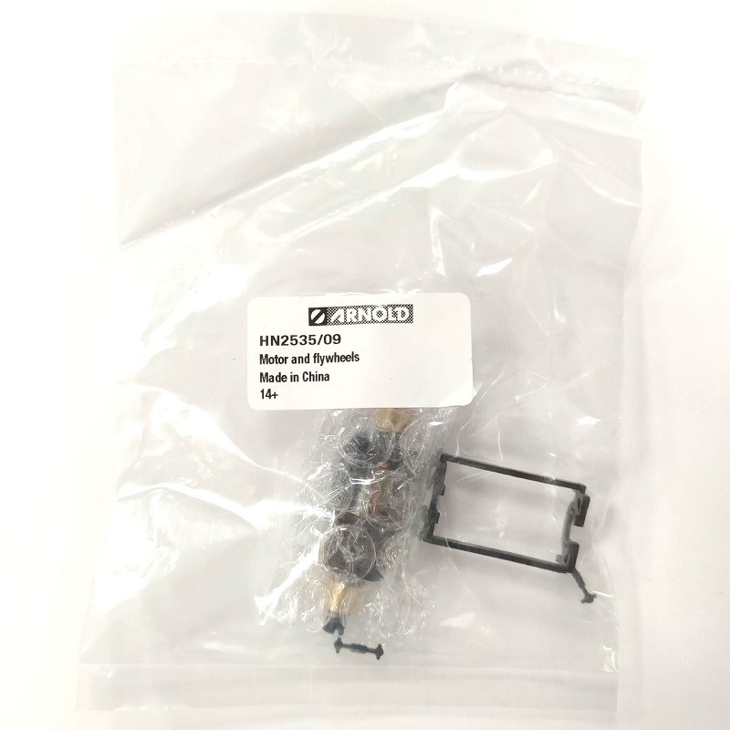 Motor con volantes HN2535/09 para locomotora 269 y 279 Arnold Escala N