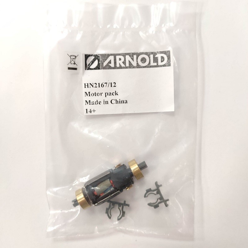 Motor HN2167/12 para automotor 592 "Camello" Arnold Escala N