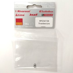 Aros adherencia HN2167/20 para automotor 592 "Camello" Arnold Escala N