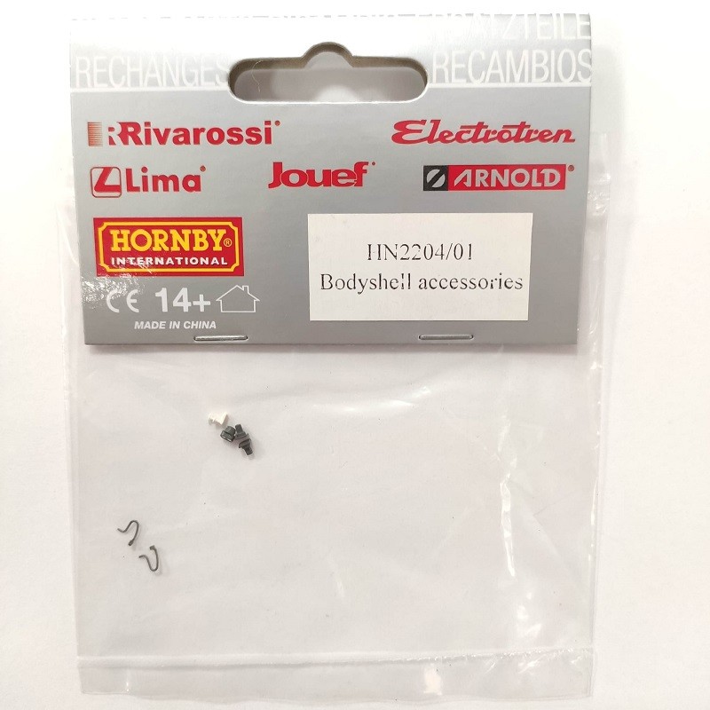 Accesorios carrocería HN2204/01 para automotor 592 "Camello" Arnold Escala N