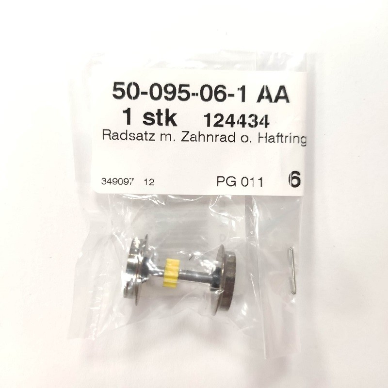 Eje con piñon sin aros para 333 RENFE 124434 Roco Escala H0