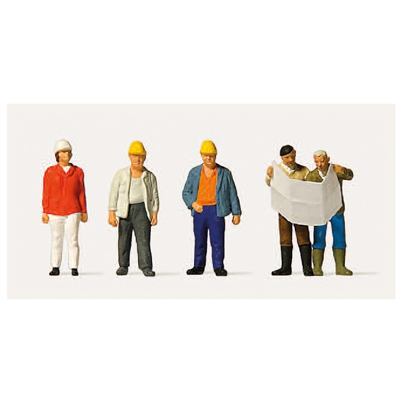 Trabajadores de la construcción 0212572 Merten Escala H0