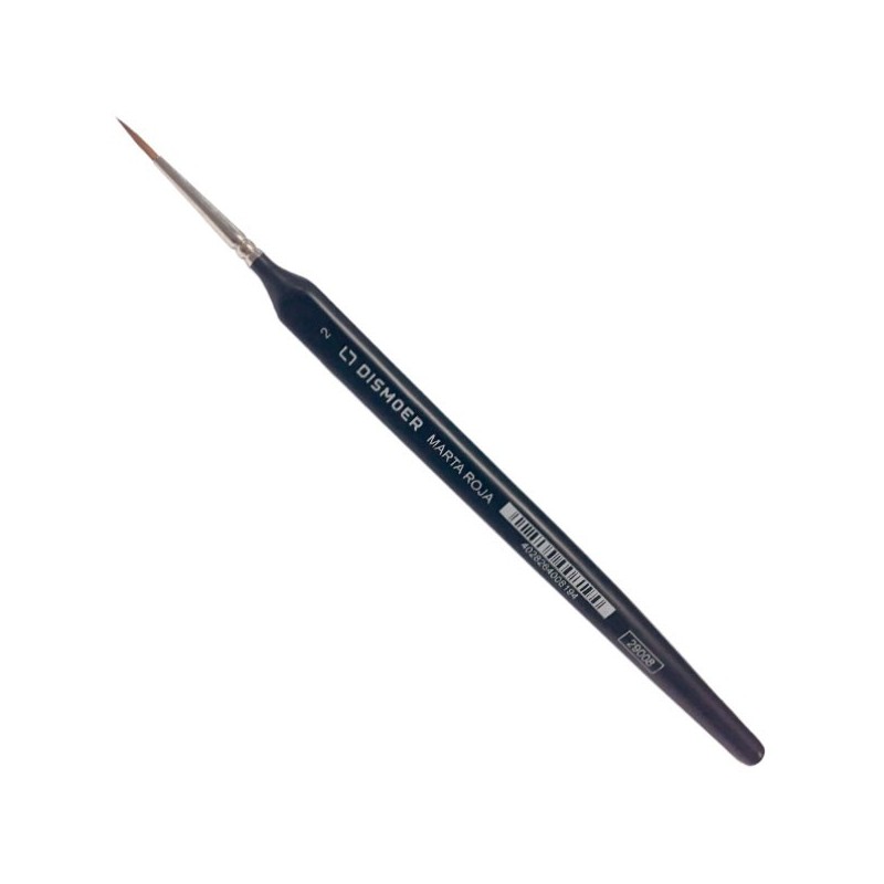 Pincel Marta Roja Triangular nº2, 29008 DISMOER