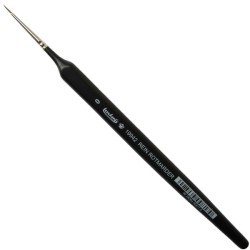 Pincel Marta Roja Triangular nº0, 29006 DISMOER