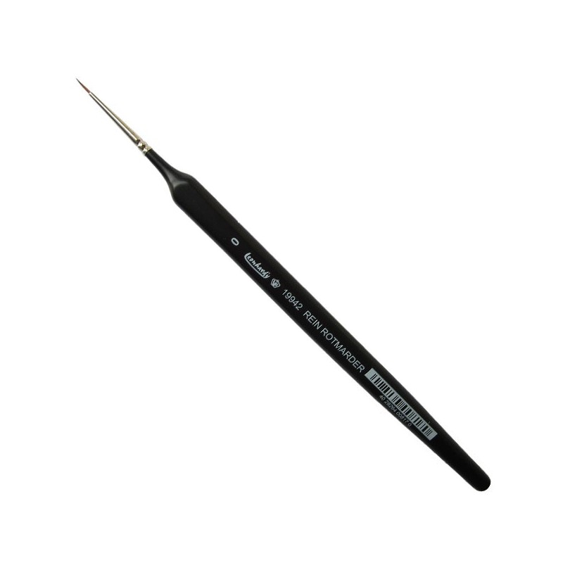 Pincel Marta Roja Triangular nº0, 29006 DISMOER