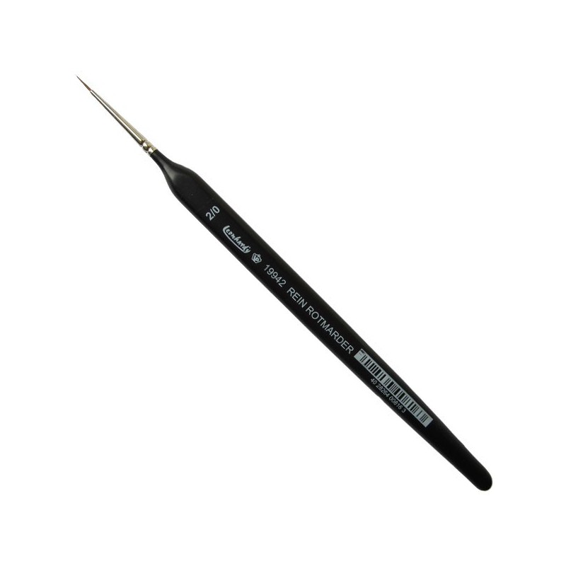 Pincel Marta Roja Triangular nº2/0, 29005 DISMOER
